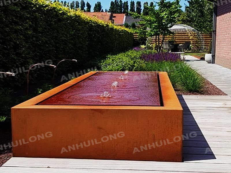 <h3>Custom Made Outdoor Fountains Corten Steel Water Feature - Etsy</h3>
